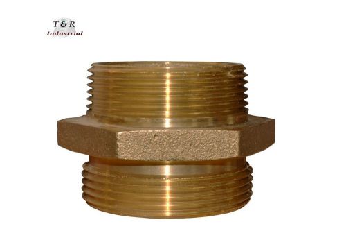 FIRE HYDRANT ADAPTER 1-1/2&#034; NPT(M) X 1-1/2&#034; NST(M)