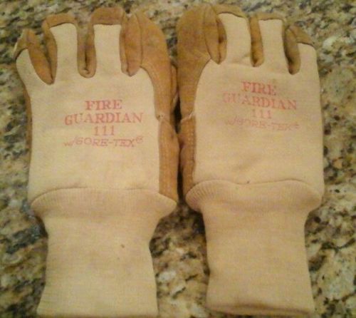 Fire guardian 111 gloves with gore-tex x large for sale