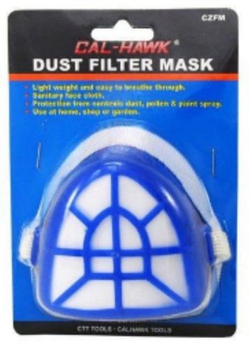 Deluxe Dust Filter Mask Blue easy breathe through design