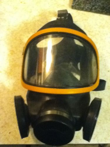 Msa duo twin full face mask respirator size m-l for sale