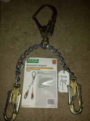 Msa 10044811 25-1/2 inch steel rebar chain assembly mfg in 2008 for sale