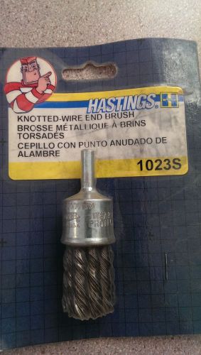 HASTINGS 1023S KNOTTED-WIRE END BRUSH