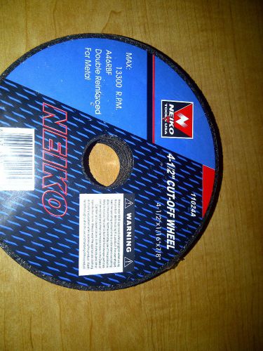 20 pack neiko 4-1/2&#034; cut-off wheels disc fits dewalt grinders 1/16 thick 10024a for sale
