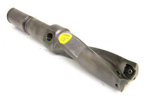 Used carboloy insert coolant drill 1-1/2&#034; (24-qdr-05) qcmx 1.500&#034; for sale