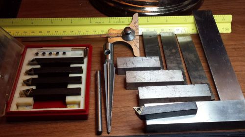 Working cutting die starrett machinest boar calipers tools steel other lot nice for sale