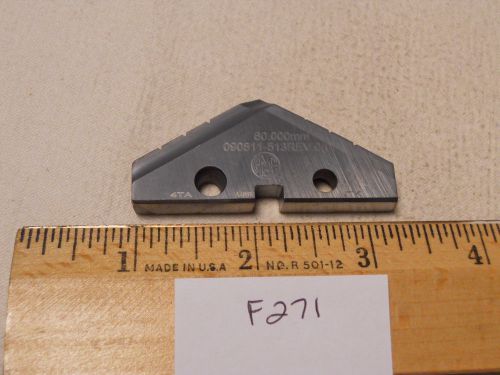 1 new 60 mm allied spade drill insert bits. 090811-513rev.0(0) amec {f271} for sale