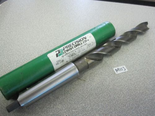 Precision twist drill co. taper shank drill bit 49/64 209c0 21349 cobalt for sale