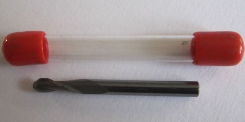 New 3/16&#034; Carbide Ball Nose End Mill 2 Flutes