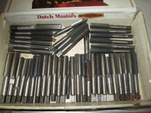 MACHINIST TOOLS LATHE MILL Lot of Machinist Tap s for Threading Tapping