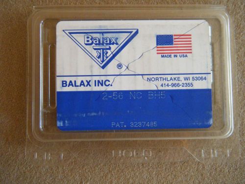 BALAX Thread form 2-56 NC BH5 Tap HSS  Made in USA NEW 8 pcs lot