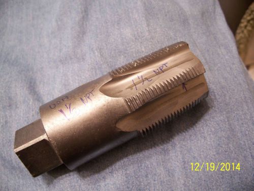 USA 1 1/2  NPT PIPE TAP MACHINIST TOOLING TAPS N TOOLS