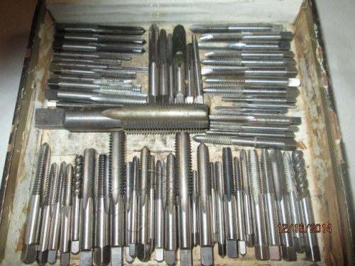 MACHINIST LATHE MILL Machinist Lot of Machinist Taps for Threading Tapping s