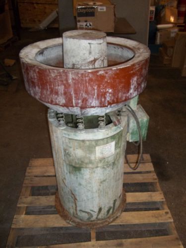 Sweco 24&#034; vibro-energy finishing mill fm-1,2c vibratory bowl tumbler for sale