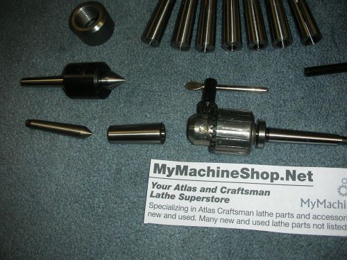 NEW FOR ATLAS CRAFTSMAN 6 INCH SWING LATHE COMPLETE TOOLING PACKAGE CHUCKS NEW