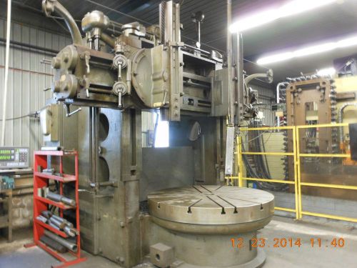 King vertical boring mill 72&#034; for sale