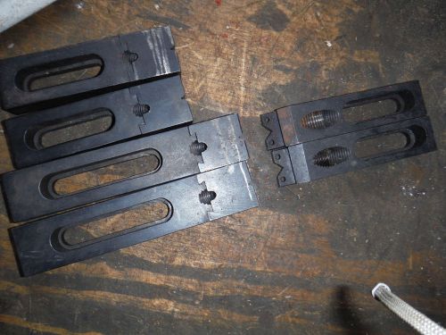TECO TE CO AND NO NAME ADJUSTABLE EDGE CLAMP HOLD DOWNS MILL GRINDING MACHINIST