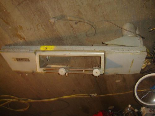 W.f. wells and sons, inc. band saw , 1 hp motor 64-1/2 inches long 4 speeds for sale