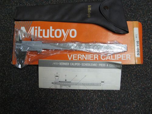 Mitutoyo 530-116 8” Precision Vernier Caliper