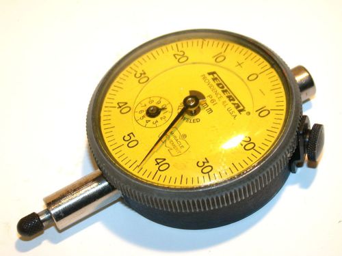 Federal dial .01mm indicator model p6i free shipping for sale