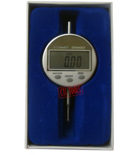New digital dial test indicator gauge 0.5&#034;/0.0005&#034; -measuring milling lathe #d07 for sale