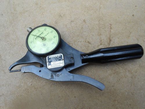 FEDERAL DEEP THROAT DIAL CALIPER THICKNESS GAGE , 49P-2924 , .001&#034;
