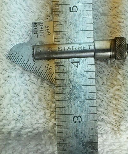 Starrett 22-d sliding head drill grinding gage for resharpening your drill bits for sale