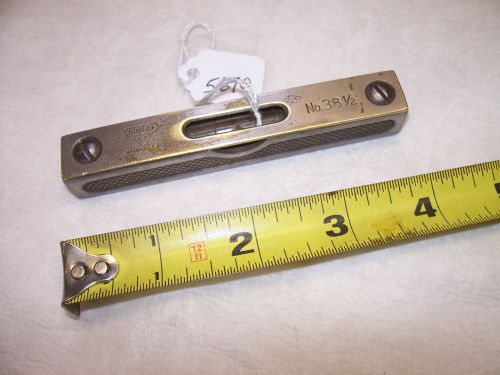 Level, Vintage Stanley Machinist SW Level,No.38-1/2,(6&#034; long), Made in USA