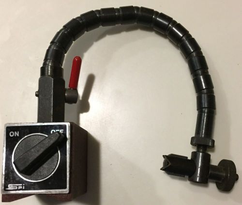 Spi dial indicator holder magnetic base with flexible arm 15&#034; for sale