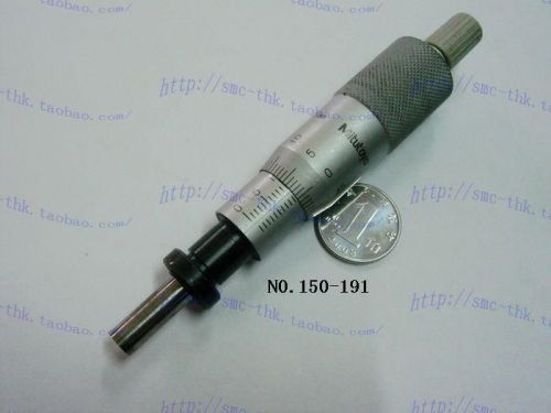 1pcs used good mitutoyo micrometer head 150-191 0-25mm #e-h6 for sale