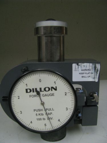 Dillon model X Force Gage - 5000 lbs capacity. 100 lb divisons - DF2