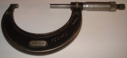 Starrett 436.1rl-3 micrometer 2-3 in w/ ratchet stop .001 grads locknut for sale
