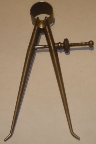 VINTAGE NORK PRODUCTS 4 IN SPRING-TYPE INSIDE CALIPERS W/ HEAVY ROUND LEGS