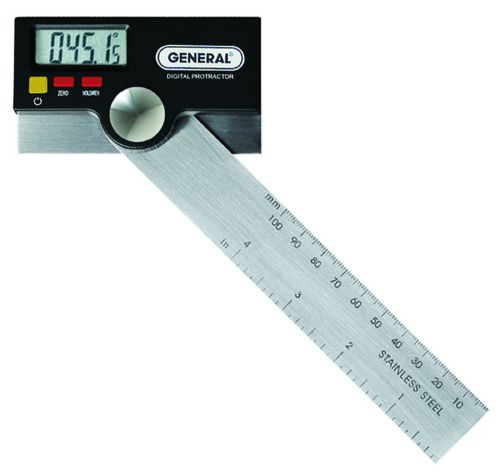 LED DIGITAL ELECTRONIC PROTRACTOR BEVEL ANGLE GAGE TOOL GAUGE PROTRACTER RULER