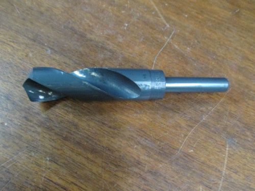 NEW Interstate Silver Deming 1&#034; Drill Bit, 1/2&#034; Reduced Shank