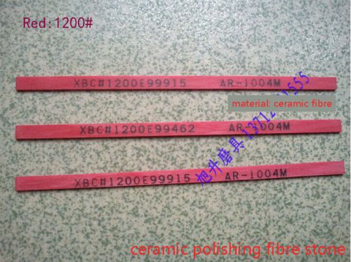 5 pieces polishing ceramic fibre stone Japan made 1004 red 1200# for lapping