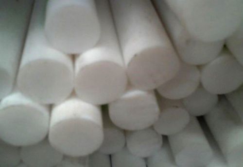 3 pcs. teflon ( ptfe) rod white (12.7 mm diameter) x (200 mm. long) for sale