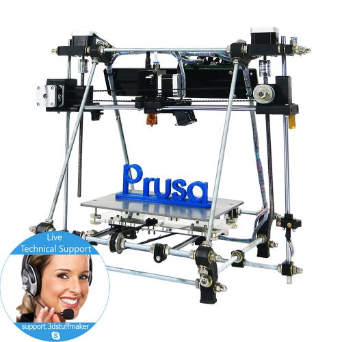3d printer kit - 3d stuffmaker prusa gen2 - reprap - free shipping for sale