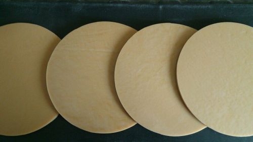 Gum rubber disc&#039;s 6&#034; round 1/4&#034; thick