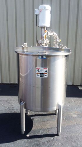 Walker stainless steel tank with admix high shear mixer, processor for sale