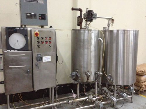 2 Tank CIP System with Controls, Process Machinery