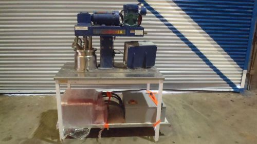 1 hp stainless steel hockmeyer dual shaft lab mixer for sale