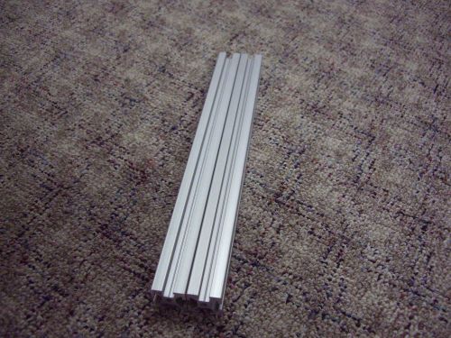 20mm x 20mm aluminum extrusion for diy 3d printer/cnc: 250mm length, lot of 2 for sale
