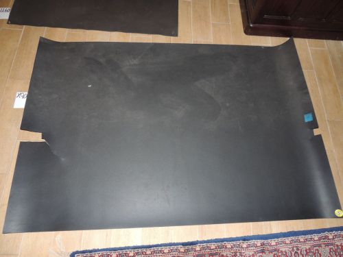 2-Layer ESD Black Anti Static Rubber Mat 48&#034; x 72&#034; .03mm (1/8&#034;) Used Good Cond