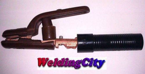 Arc Welding Stick Electrode Holder 300Amp Jackson Style with Accessories