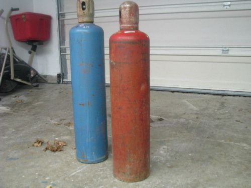 Used Acetylene Tanks for welding, brazing &amp; cutting torch
