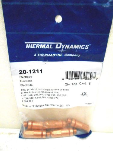 Electrode, Thermal Dynamics, 20-1211,  5/Pack