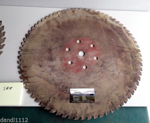 Sawmill saw blade 19-1/2&#034; w 1&#034; arbor for industrial sb18 for sale