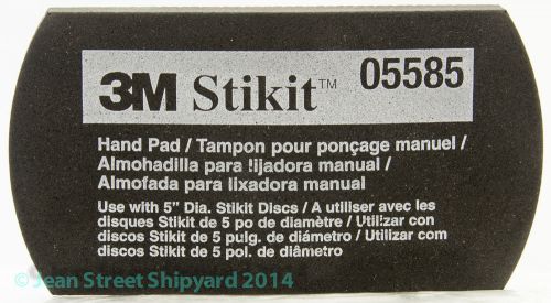 3m stikit 05585 wet dry sanding hand pad shaping pad new for sale