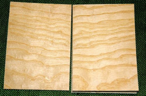 8 leafs @ 5&#034; x 3.5&#034; of White Ash Bookmatched Craft Veneer (#v1396)