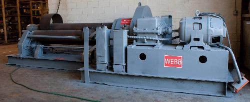 5/8&#034; x 8&#039; Webb Model 9L- 1208, Initial Pinch Power Roll